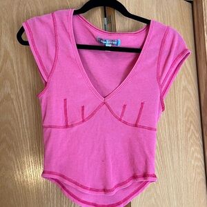 Urban Outfitters cropped shirt